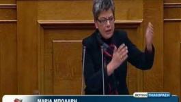 Μαρία Μπόλαρη: Ολομέλεια Βουλής 11/1/2013